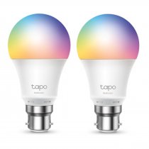 Tapo Smart Light Bulb with Multicolour, B22, 2 pack